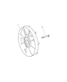 Dodge Sprinter 3500 Engine Cooling Fan Diagram - 68012413AA