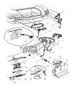Dodge Viper Back Up Light Diagram - 4642100