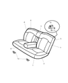 Chrysler Sebring Armrest Diagram - UP961DVAA