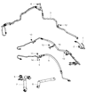 Jeep Compass Power Steering Hose Diagram - 5105975AE