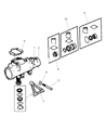 Jeep Cherokee Rack And Pinion Diagram - 52088386AC