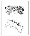 Dodge Dakota Speedometer Diagram - 5172145AC