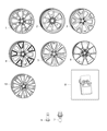 Jeep Cherokee Spare Wheel Diagram - 5NA92S4AAB
