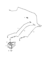 2017 Dodge Durango Brake Line Diagram - 68251917AD