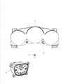 Dodge Instrument Cluster Diagram - 56046521AE