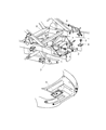1999 Dodge Viper Battery Cable Diagram - 4642610AB