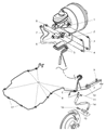 2006 Jeep Wrangler Brake Line Diagram - 52008442AE