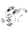 Jeep Air Intake Coupling Diagram - 68023283AA
