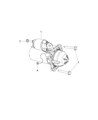 Ram ProMaster 2500 Starter Motor Diagram - 4727610AA