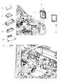 Jeep Compass Engine Control Module Diagram - 5150762AB