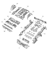 Ram Axle Beam Diagram - 68259304AA