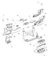 Ram Ashtray Diagram - 1RY38JXWAA