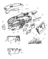 Chrysler Sebring Glove Box Diagram - RA64YBPAB