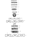 Ram Emblem Diagram - 68362212AC