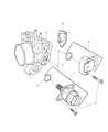 Chrysler Throttle Body Diagram - 4861254AC