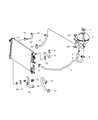Dodge Coolant Reservoir Diagram - 68004910AA