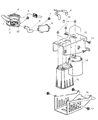 Chrysler Cirrus Vapor Canister Diagram - 53030837