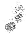 Chrysler Sebring Air Intake Coupling Diagram - 4892178AA