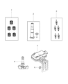 Jeep Gladiator TPMS Sensor Diagram - 68510382AA