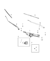2019 Dodge Grand Caravan Wiper Motor Diagram - 68028446AC