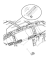 2005 Dodge Grand Caravan Air Bag Diagram - 4680529AD