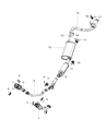 Jeep Gladiator Muffler Diagram - 68464813AA