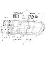 Dodge Journey Sun Visor Diagram - 1MT58DW1AA