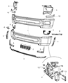 Ram License Plate Diagram - 68375635AA