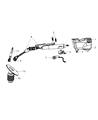 Chrysler Steering Column Diagram - 5057950AC