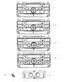 Dodge A/C Switch Diagram - 55111925AN
