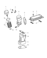 Dodge Sprinter 2500 Coolant Filter Diagram - 5175571AA