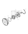 Chrysler Sebring Torque Converter Diagram - MD762991