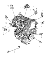 Jeep Wrangler Camshaft Position Sensor Diagram - 68093400AA