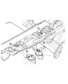 2005 Dodge Magnum Horn Diagram - 5059009AB