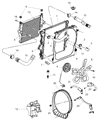 2007 Dodge Ram 3500 Air Duct Diagram - 55056696AD