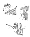 Dodge Intrepid Door Handle Diagram - LF03RH2AD