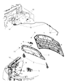 Ram C/V Hood Diagram - 4589880AB