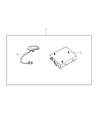 Chrysler Aspen Antenna Diagram - 5064214AB