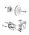 Dodge Viper Brake Caliper Diagram - 4723606