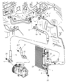 2011 Chrysler 300 A/C Hose Diagram - 55038154AC