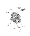 Jeep Wrangler Camshaft Position Sensor Diagram - 5149078AC