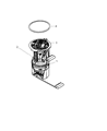 Jeep Commander Fuel Pump Diagram - 5143579AK