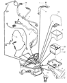 Chrysler PT Cruiser Battery Terminal Diagram - 5161516AA