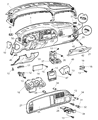 Dodge Ram 2500 Instrument Cluster Diagram - 56020600AE
