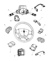 Jeep Wrangler Headlight Switch Diagram - 68041491AB