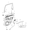 Jeep Armrest Diagram - 6FP07TURAA