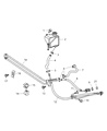 Dodge Sprinter 3500 Power Steering Hose Diagram - 68012239AA
