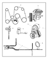 2004 Dodge Ram 3500 Vacuum Pump Diagram - 5102084AA