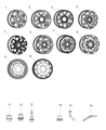 Ram Spare Wheel Diagram - 6YZ45DX8AB