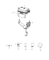 Dodge Challenger Relay Diagram - 68237960AA